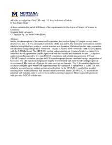 Ab initio investigation of the 1La and 1Lb excited states... by Lee Stuart Slater