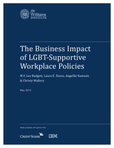 The Business Impact of LGBT-Supportive Workplace Policies  