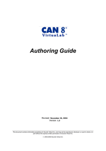 Authoring Guide