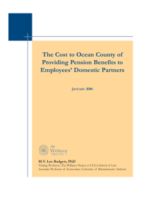 The Cost to Ocean County of Providing Pension Benefits to J