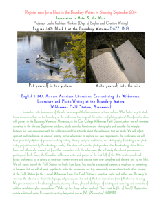 Register soon for a block in the Boundary Waters in...