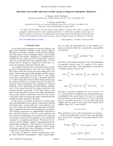 Real-time recoverable and irrecoverable energy in dispersive-dissipative dielectrics