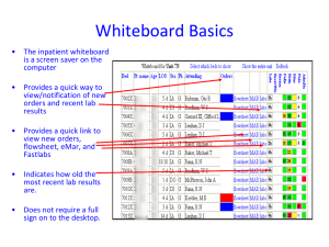 Whiteboard Basics