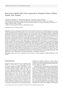 Available	on-line	at: 208 NEW	ZEALAND	JOURNAL	OF	ECOLOGY,	VOL.	31,	NO.	2,	2007