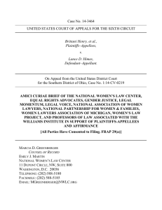 Case No. 14-3464  On Appeal from the United States District Court