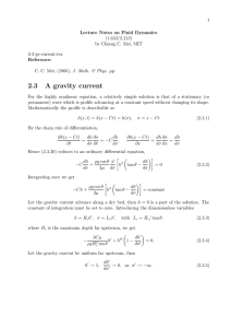 1 Lecture Notes on Fluid Dynamics (1.63J/2.21J) by Chiang C. Mei, MIT