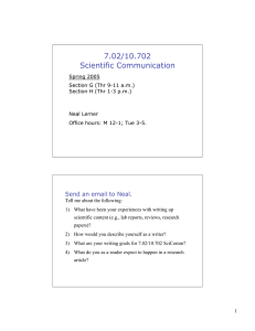 7.02/10.702 Scientific Communication