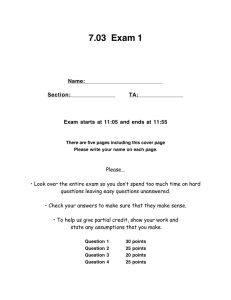 7.03  Exam 1