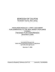 BOROUGH OF CALIFON