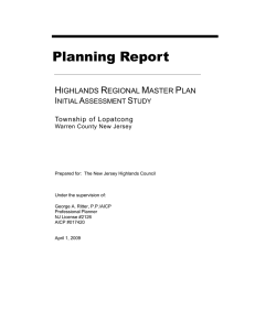 Planning Report H R M