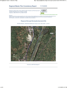 NJ Highlands Council - Interactive Map