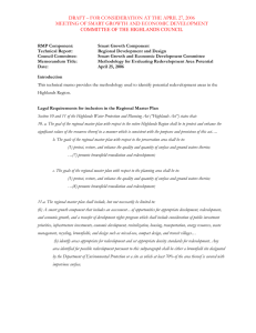 DRAFT – FOR CONSIDERATION AT THE APRIL 27, 2006