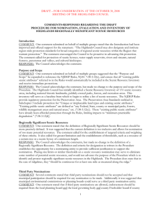 DRAFT – FOR CONSIDERATION AT THE OCTOBER 30, 2008   