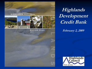 Highlands Development Credit Bank February 2, 2009