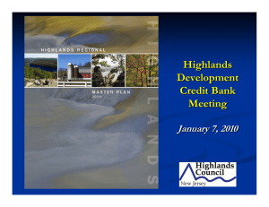 Highlands Development Credit Bank Meeting