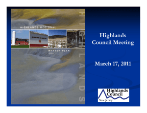 Highlands Council Meeting March 17, 2011