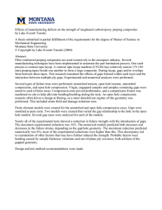 Effects of manufacturing defects on the strength of toughened carbon/epoxy... by Luke Everett Turoski