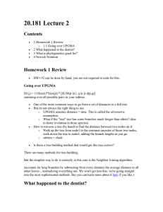 20.181 Lecture 2 Contents