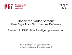 Under the Radar Screen: How Bugs Trick Our Immune Defenses