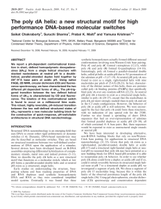 2810–2817 Nucleic Acids Research, 2009, Vol. 37, No. 9 doi:10.1093/nar/gkp133