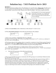 Solution key - 7.013 Problem Set 4- 2013  Question 1