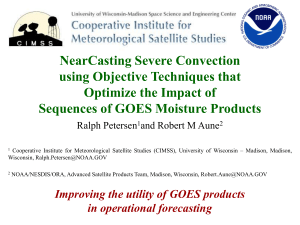 NearCasting Severe Convection using Objective Techniques that Optimize the Impact of
