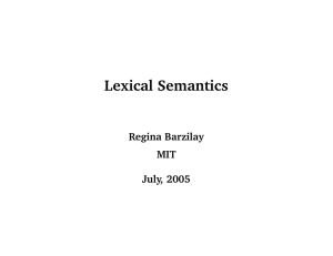 Lexical Regina MIT July,