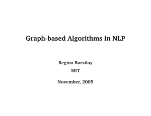 Graph-based Regina MIT November,