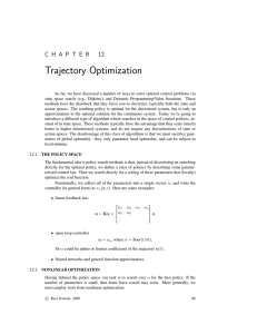 Trajectory Optimization C H A P T E R 12