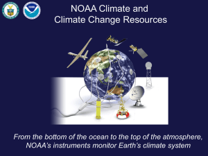 NOAA Climate and Climate Change Resources