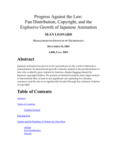 Progress Against the Law: Fan Distribution, Copyright, and the Abstract