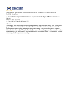 Demonstration of an ultrafast causal optical logic gate by interference... by Wilds David Ross