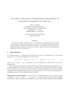 An explicit construction of distinguished representations of