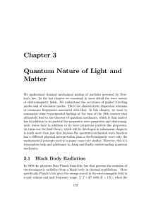 Chapter  3 Matter