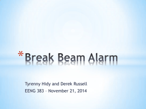 * Tyrenny Hidy and Derek Russell EENG 383 – November 21, 2014