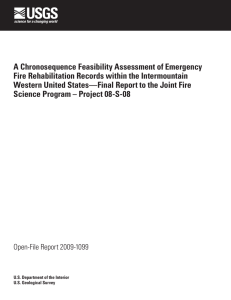 A Chronosequence Feasibility Assessment of Emergency
