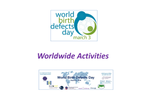 Worldwide Activities