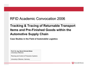 RFID Academic Convocation 2006
