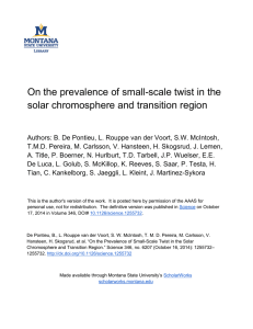 On the prevalence of small-scale twist in the