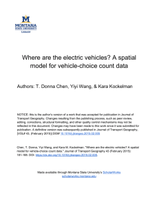 Where are the electric vehicles? A spatial