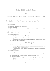 Solving Fluid Dynamics Problems 3.185