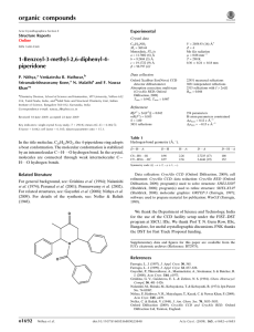 1-Benzoyl-3-methyl-2,6-diphenyl-4- Experimental