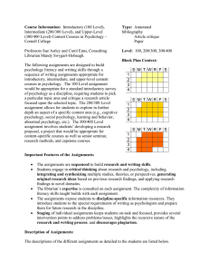 Course Information: Type: Intermediate (200/300 Level), and Upper-Level bibliography