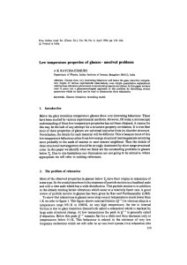 Low temperature properties of glasses-unsolved  problems