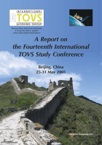 A Report on the Fourteenth International TOVS Study Conference Beijing, China