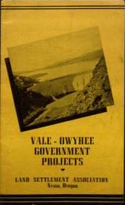 JUTS GOVERNMENT OWYHEE VALE