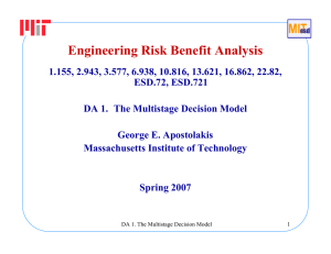 Engineering Risk Benefit Analysis