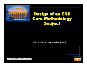 Design of an ESD Core Methodology Subject February 7, 2007