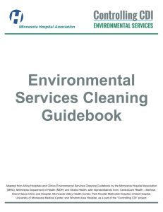 Environmental Services Cleaning Guidebook