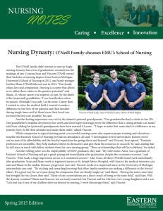 NOTES NURSING • Nursing Dynasty: